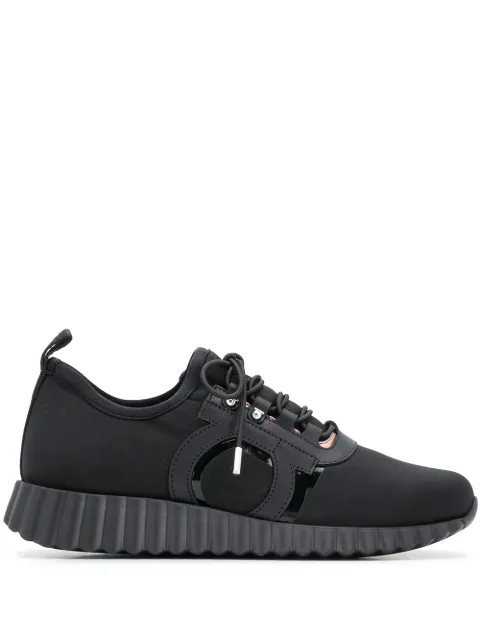 Ferragamo Gancini low-top sneakers Black 736724