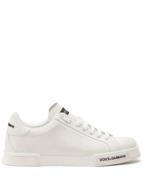 Dolce & Gabbana Portofino logo-detail sneakers White CS1774AA335