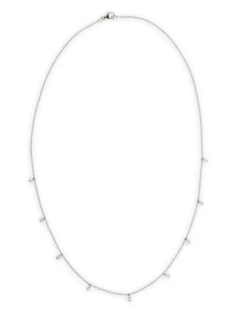 Baggins 18K white gold Floating diamonds necklace Silver BNP403D