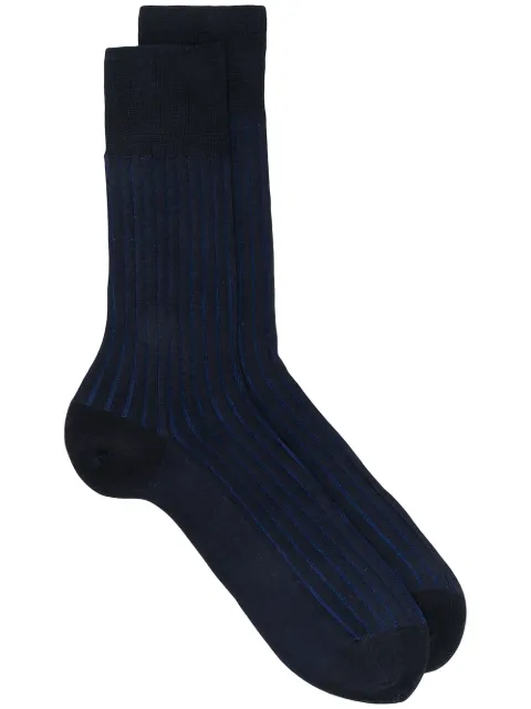 Falke Shadow ribbed socks Blue 146486360