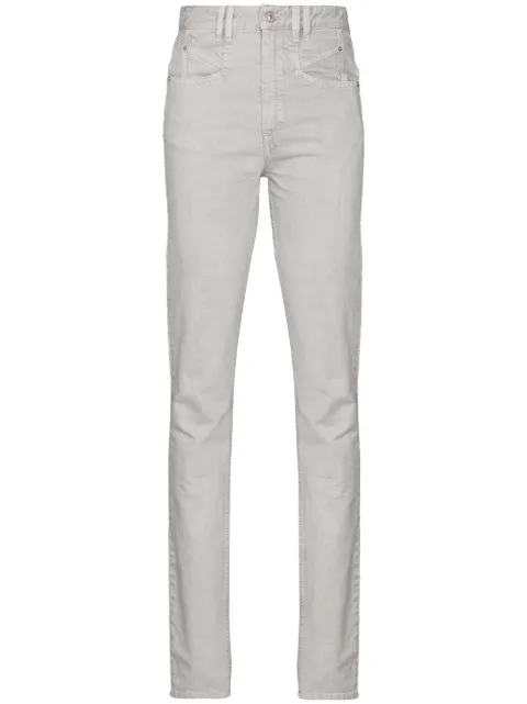 ISABEL MARANT Nominic skinny jeans Grey PA175020H029I