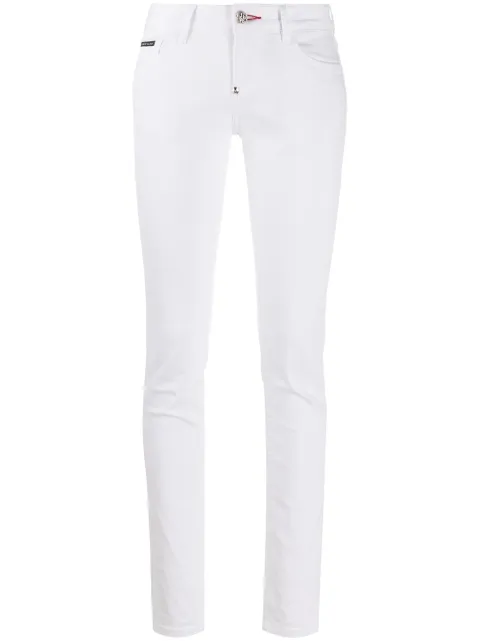 Philipp Plein skinny jeans White P20CWDT1379PDE004N
