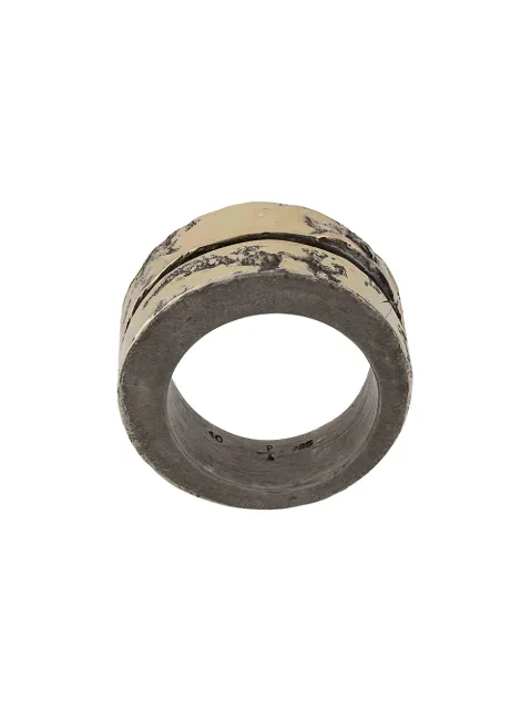 Parts of Four 18kt gold Crevice layered-style ring Gold 80214DA18K
