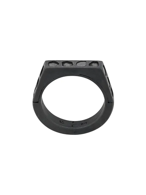 Parts of Four Sistema mega pavé ring Grey 17012KADIA