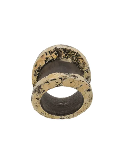 Parts of Four 18kt yellow gold Chasm Ring v2 Gold 12163DA18K
