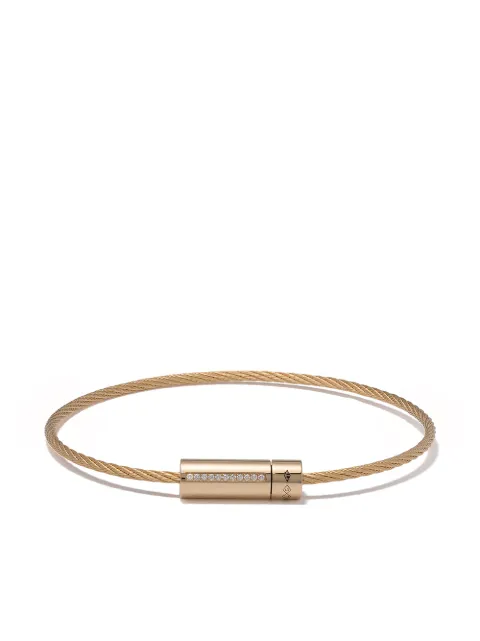 Le Gramme 9g cable bracelet Gold LGCOJPO0105309