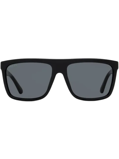Gucci Eyewear oversized square-frame sunglasses Black GG0748S001