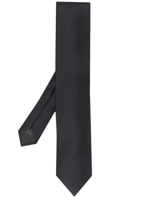 Brioni pointed tip tie Black O61D00PZ411