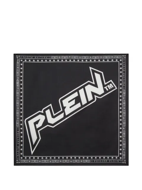 Philipp Plein silk pocket square Black A19AMAD0240PTE028N