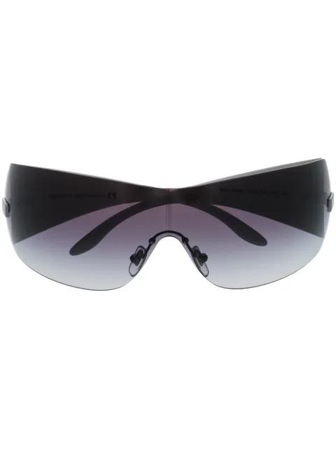 Versace Eyewear oversized sunglasses Black VE2054