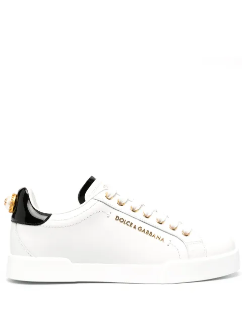 Dolce & Gabbana Portofino logo-embellished low-top sneakers White CK1602AH50689662