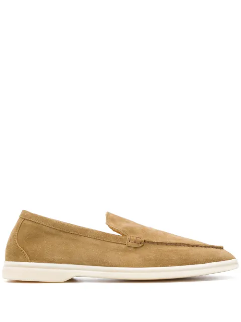 Scarosso almond toe loafers Neutrals LUDOVICOLOAFBEISUED
