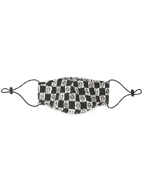 Haculla Blurry Dad face mask Black HA08BJMSK13