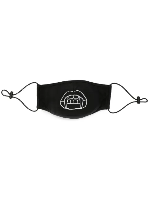 Haculla Fang Lips face mask Black HA08BJMSK08