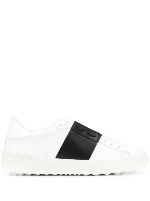 Valentino Garavani open leather sneakers White WS0781BLU