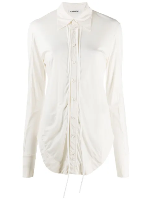 AMBUSH plain shirt White BMGA021F20FAB0010100