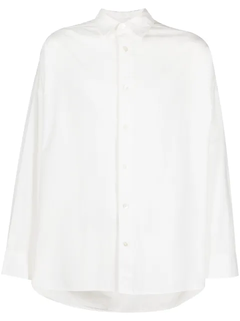 AMBUSH Hat button-up shirt White BMGA001F20FAB0010200