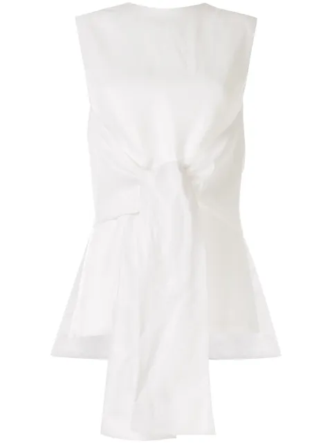 Bambah tie front tunic White BCBAMBC054