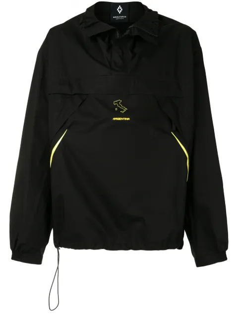 COUNTY OF MILAN Argentina windbreaker Black CMEO004S20FAB0021015