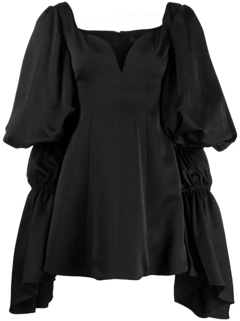 Ellery flared mini dress Black 10196840999