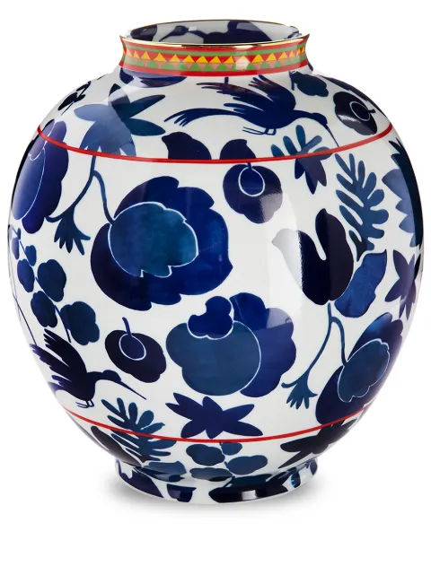 La DoubleJ Wildbird Bubble vase (23cm) White VAS0003CER001CER0001
