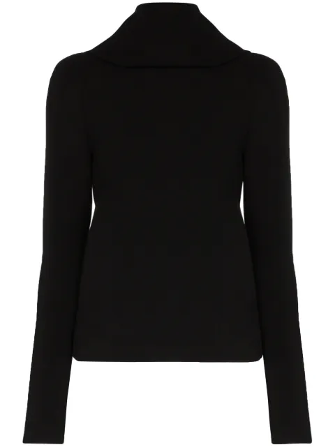 Rabanne logo-tape detail hoodie Black 19EJSW001VI0148