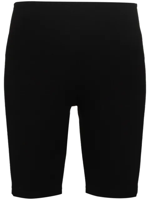 Rabanne Milano logo print cycling shorts Black 19EJPA006VI0071