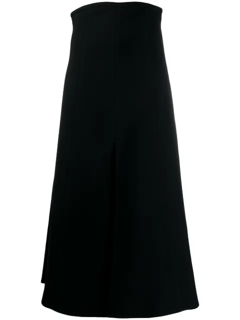 Ellery super high waisted a-line skirt Black 40046810999