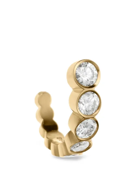 Sophie Bille Brahe Boucle diamond single earring Gold EA04PBEWH