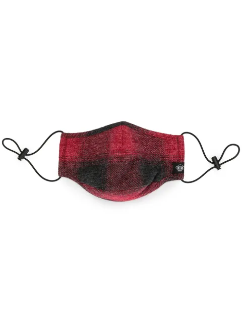 Mostly Heard Rarely Seen two-tone face mask Red MH02BJMSK15