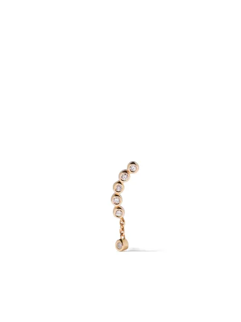 Maria Black 14kt yellow gold Quadron diamond stud Gold SB1029YRIGHT