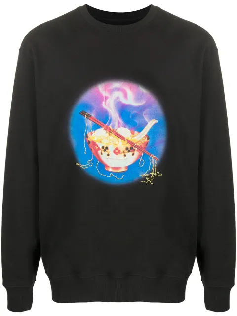 Opening Ceremony Noodle relaxed-fit sweatshirt Black YMBA003F20FLE0061037