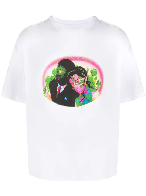 Opening Ceremony Figures slim-fit T-shirt White YMAA001F20JER0020258