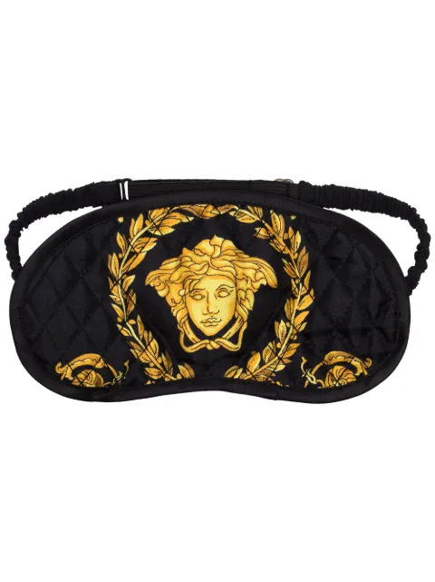Versace Crete De Fleur sleep mask Black ZMAS18104ZSEP0186