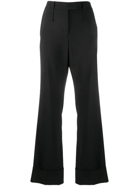 Opening Ceremony straight-leg tailored trousers Black YWCA002E20FAB0031000