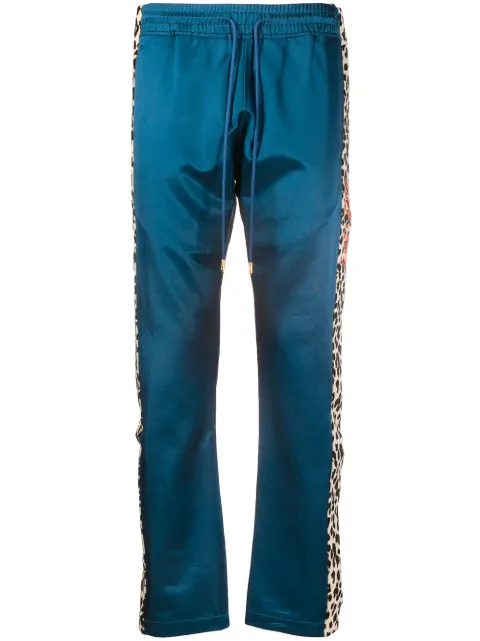 Just Don contrast-stripe track pants Blue BJTBLU