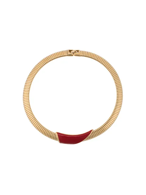 Susan Caplan Vintage 1980s Monet necklace Gold NL017046