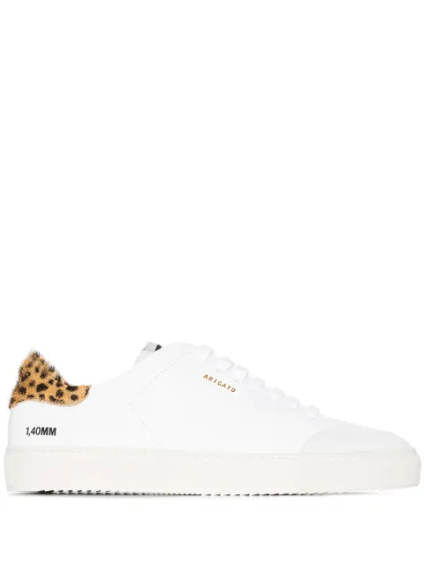 Axel Arigato Clean 90mm animal-print sneakers White 98631
