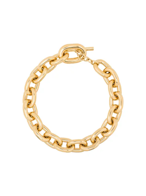 Rabanne chunky chain-link necklace Gold 20PBB0015MET077