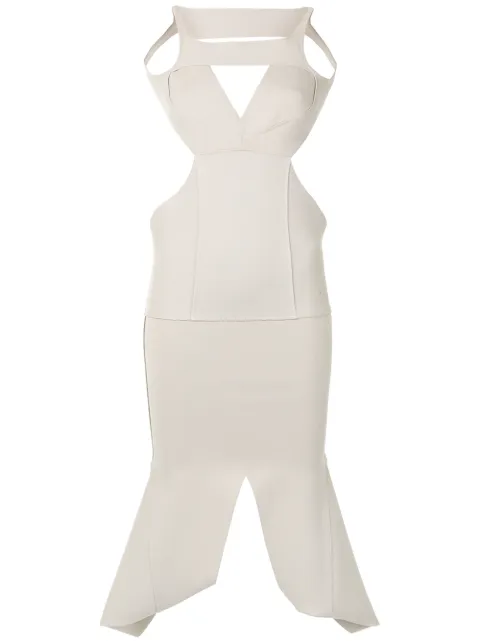 Rick Owens Sling double knit dress Neutrals RO20S1692KST