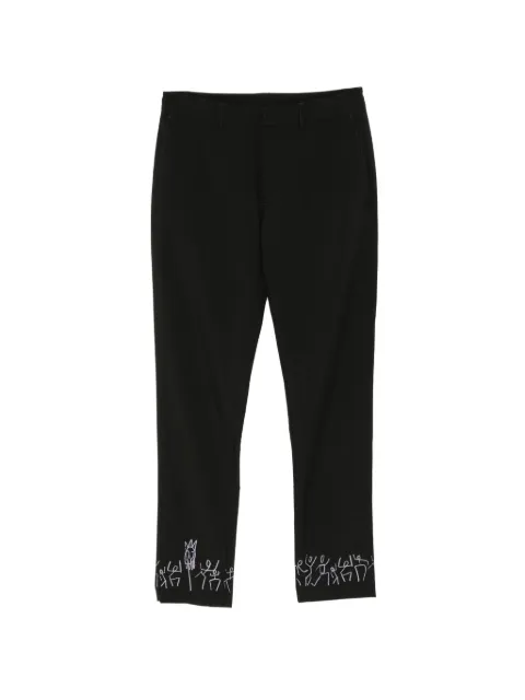 COUNTY OF MILAN cross trine chino Black CMCG005E20FAB0011001
