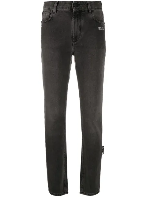 Off-White classic straight-fit jeans Black OWYA019E20DEN0050600