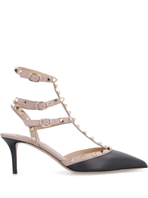 Valentino Garavani Rockstud 65mm cage pumps Neutrals WS0375VOD