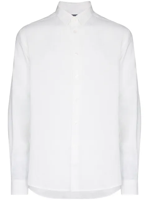 Vilebrequin long-sleeve linen shirt White CRSP601P