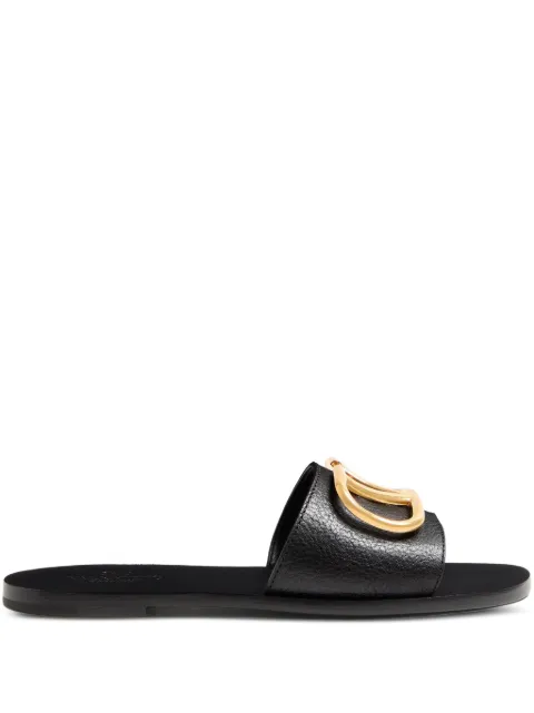 Valentino Garavani VLogo Signature leather sandals Black WS0M21HWS