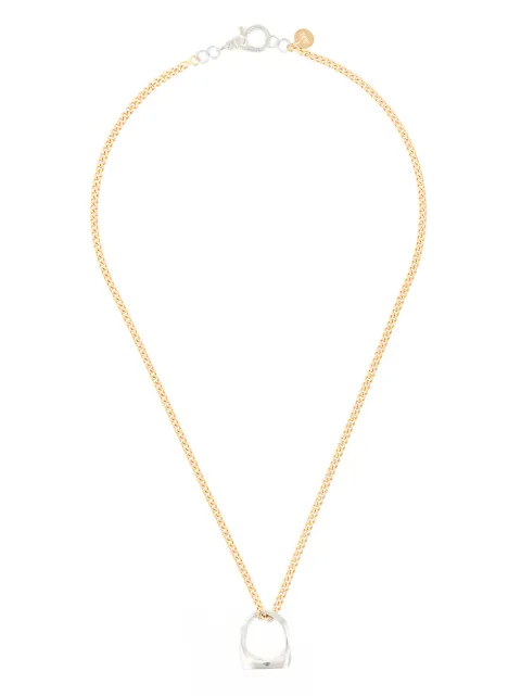 Annelise Michelson Signet Dechainée chain necklace Gold DEN2G