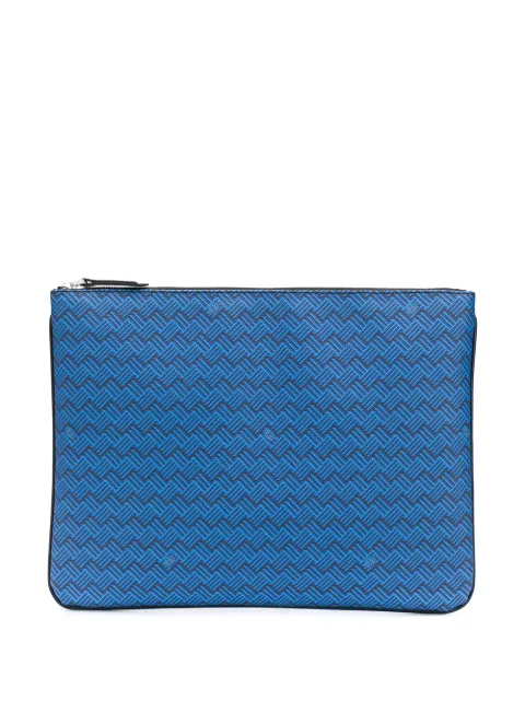 DELAGE Pochette Plate GM clutch bag Blue ADLGWPPGM19005
