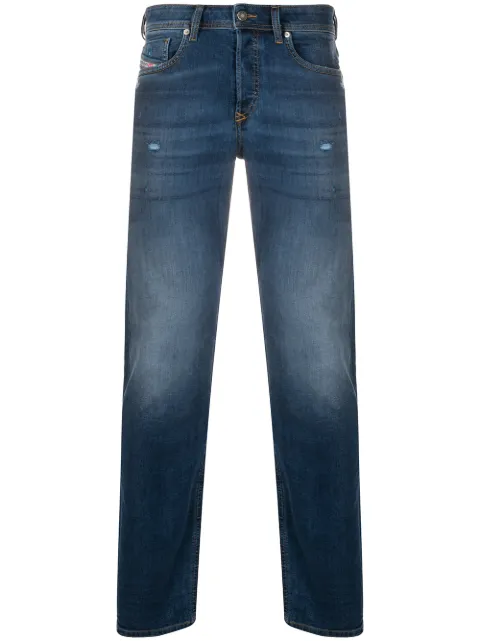 Diesel distressed slim-fit jeans Blue 00SWJF009DK