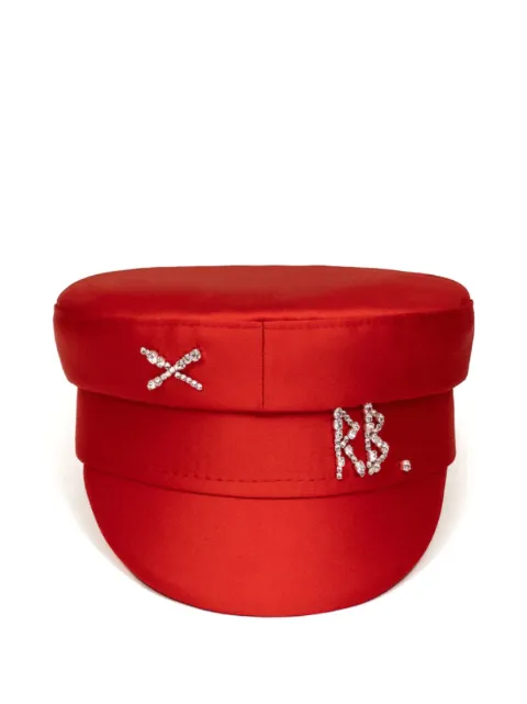 Ruslan Baginskiy embellished logo plaque hat Red KPC034STNDMD