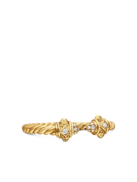David Yurman 18kt yellow gold Renaissance diamond ring (2.3mm) Gold R14433D88ADI